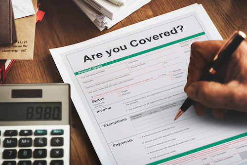 Are You Covered Healthcare Insurance Protection Concept