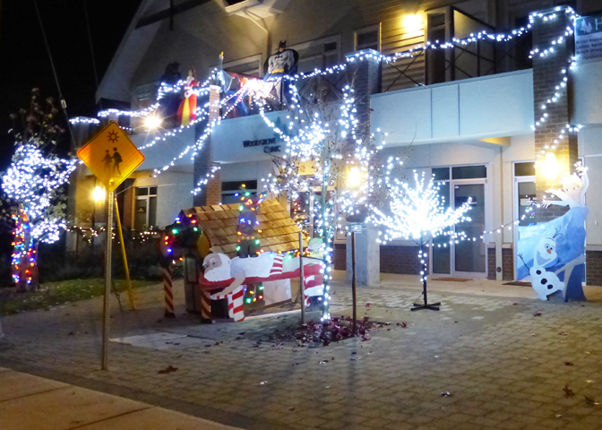 Woodgrove Pines Clinic Christmas Lights!