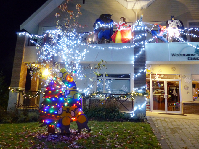 Woodgrove Pines Clinic Christmas Lights!