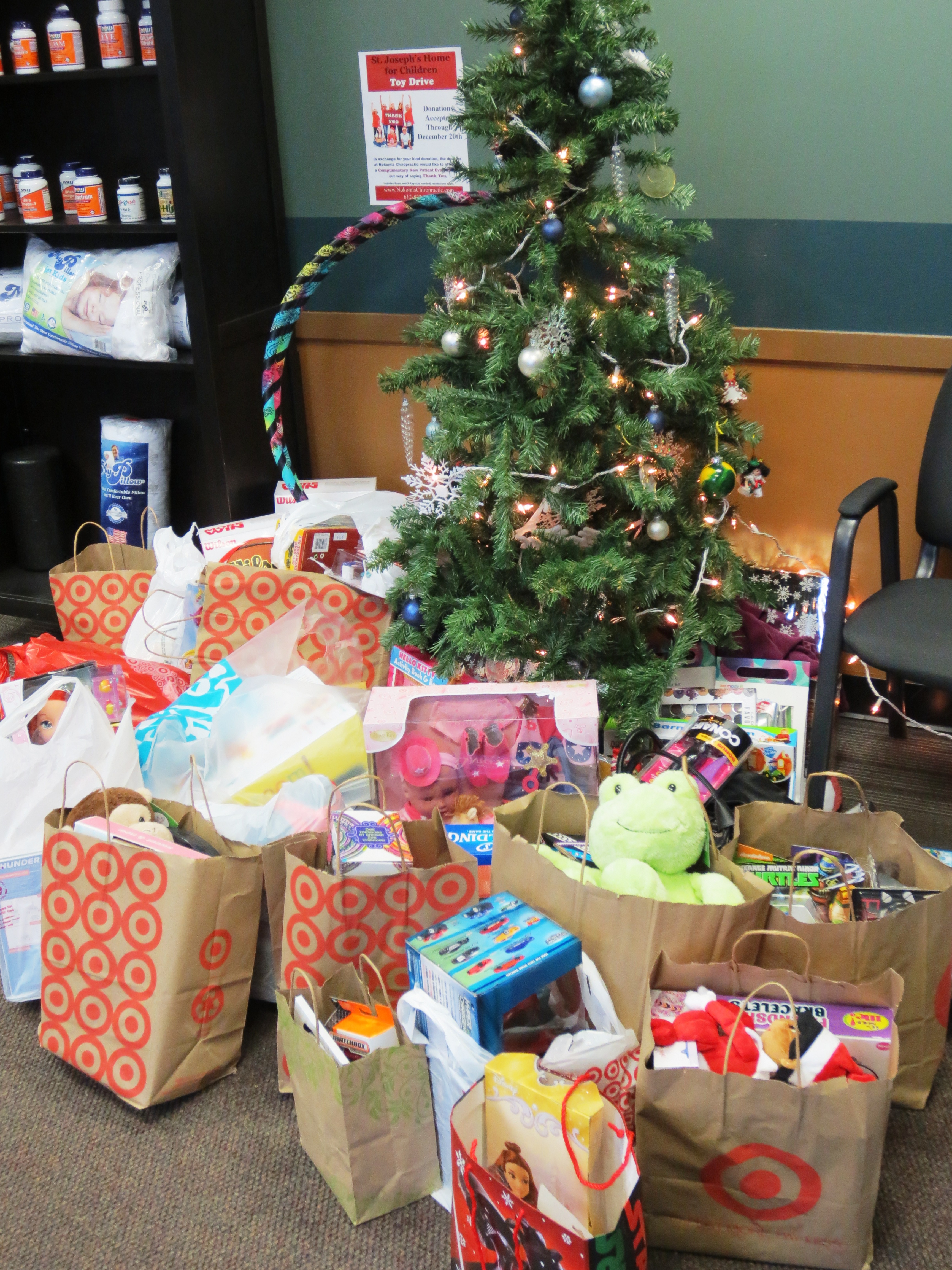 The amazing donations from our community for St. Joseph's