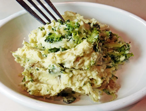 broccoli mashed potatoes