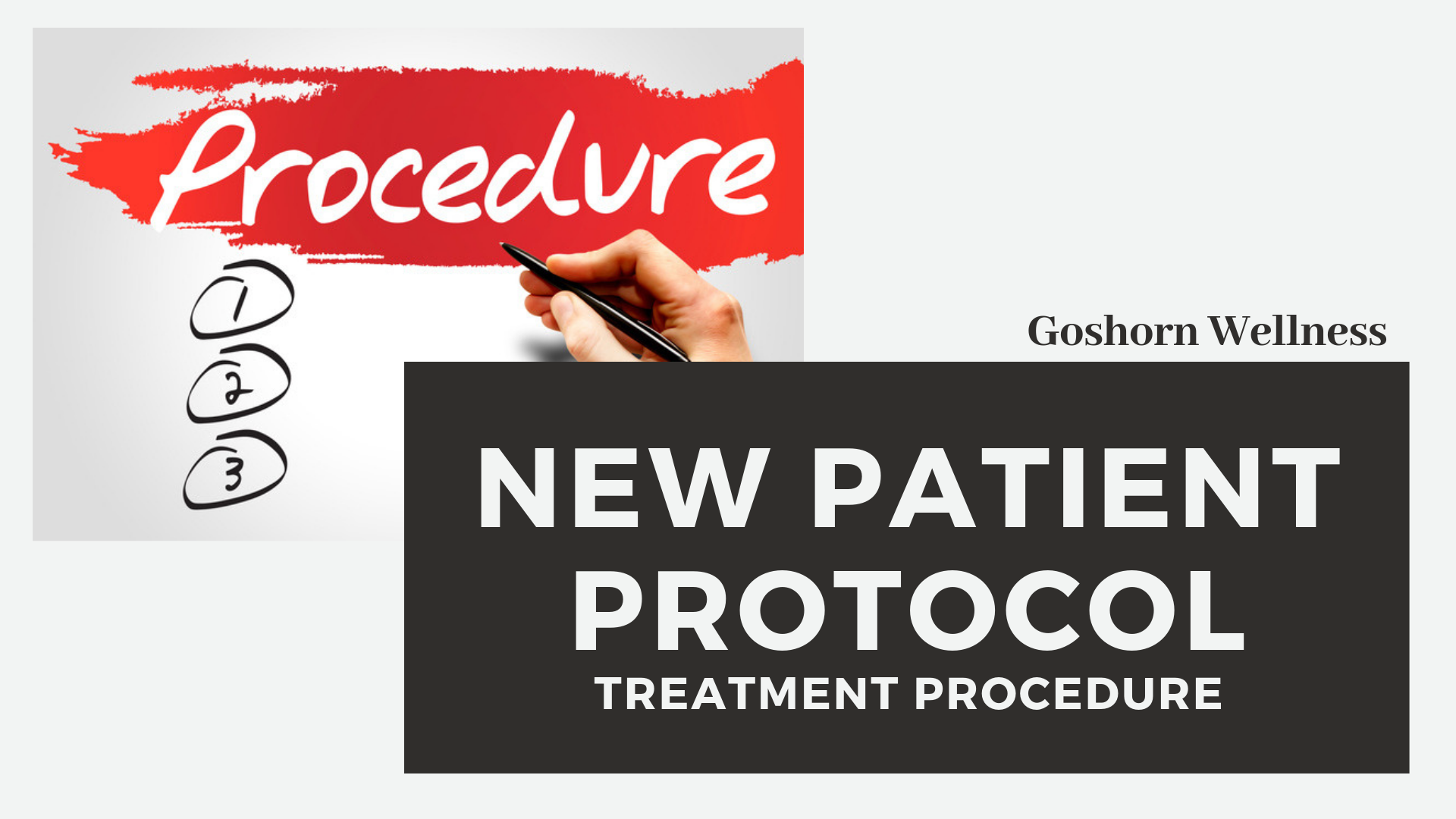 New Patient Protocol