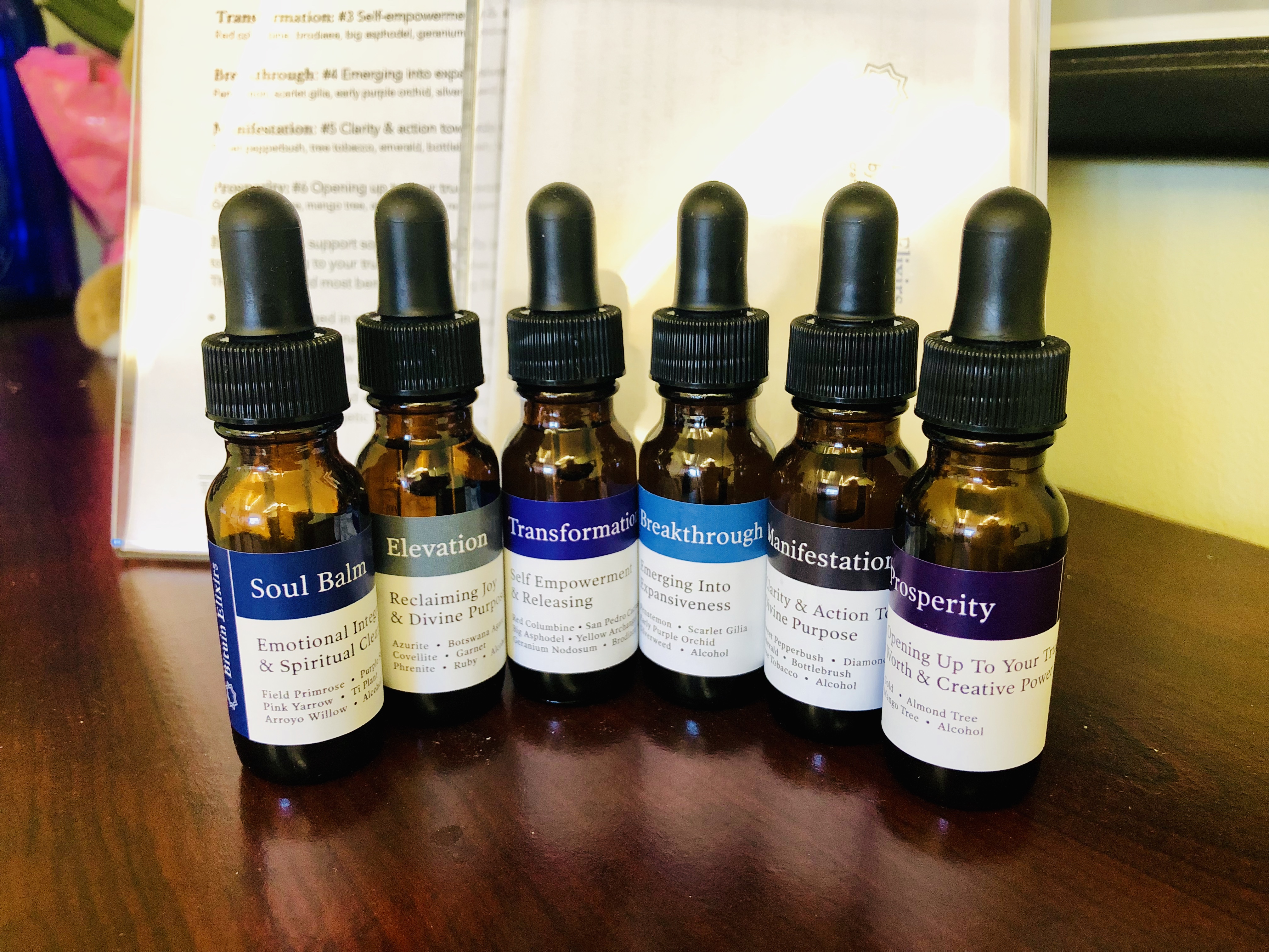 Dr. Chris Lipat's Bituin Elixirs Flower Essence/Gem Elixir Blends