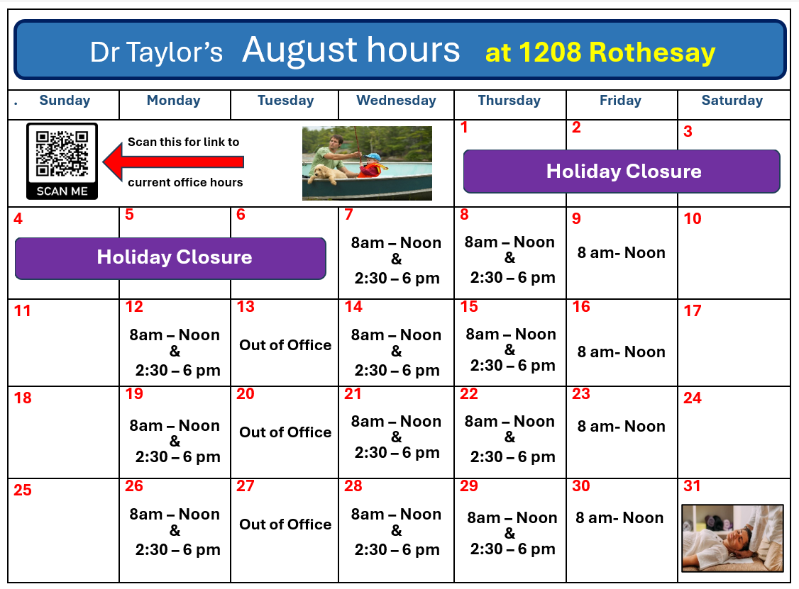 August Office Hours