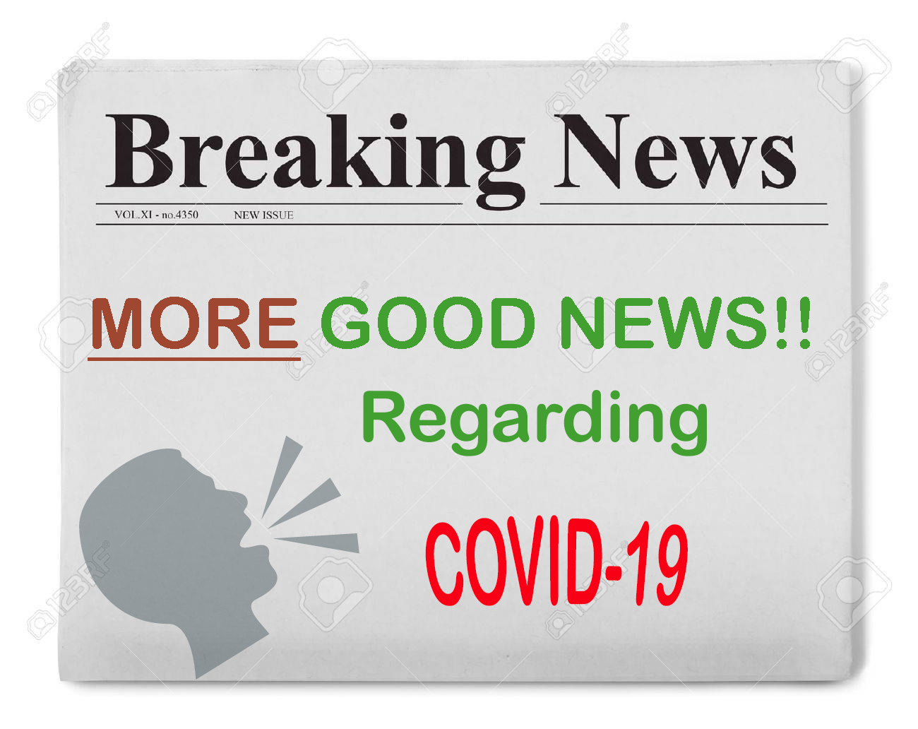 MORE GOOD NEWS REGARDING COVID-19