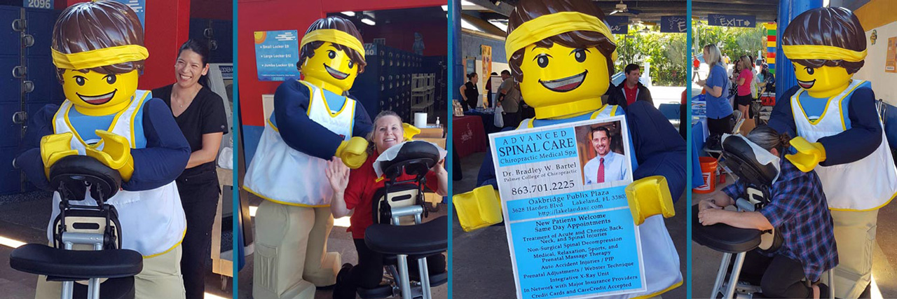 Advanced Spinal Care of Lakeland, FL at Legoland's Health Fair