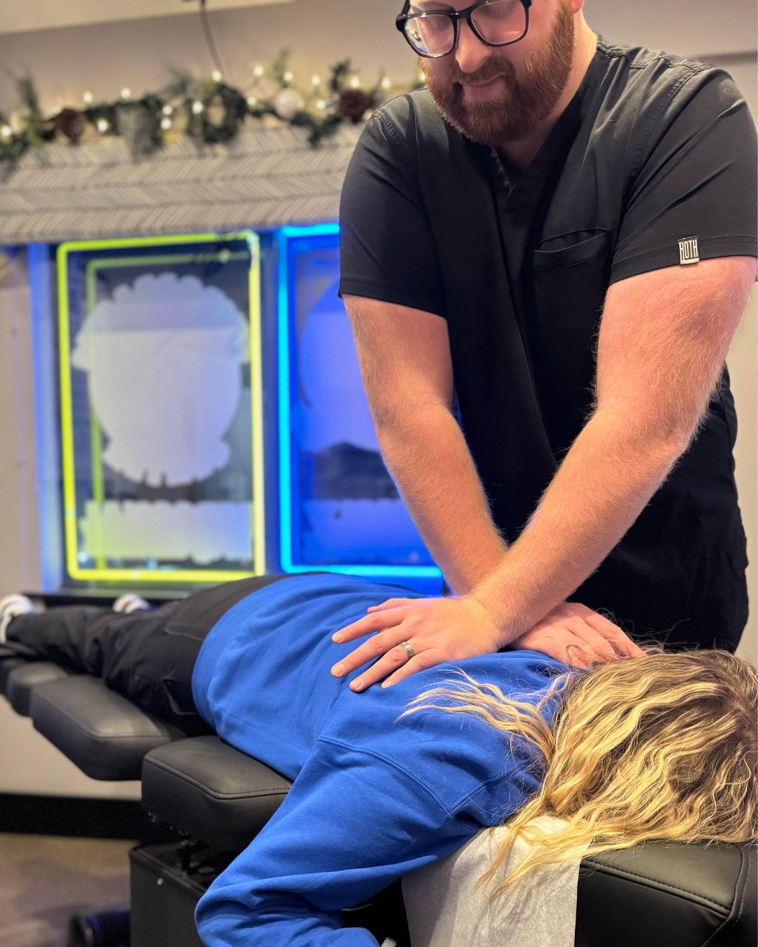 Dr Sutherland Adjusting