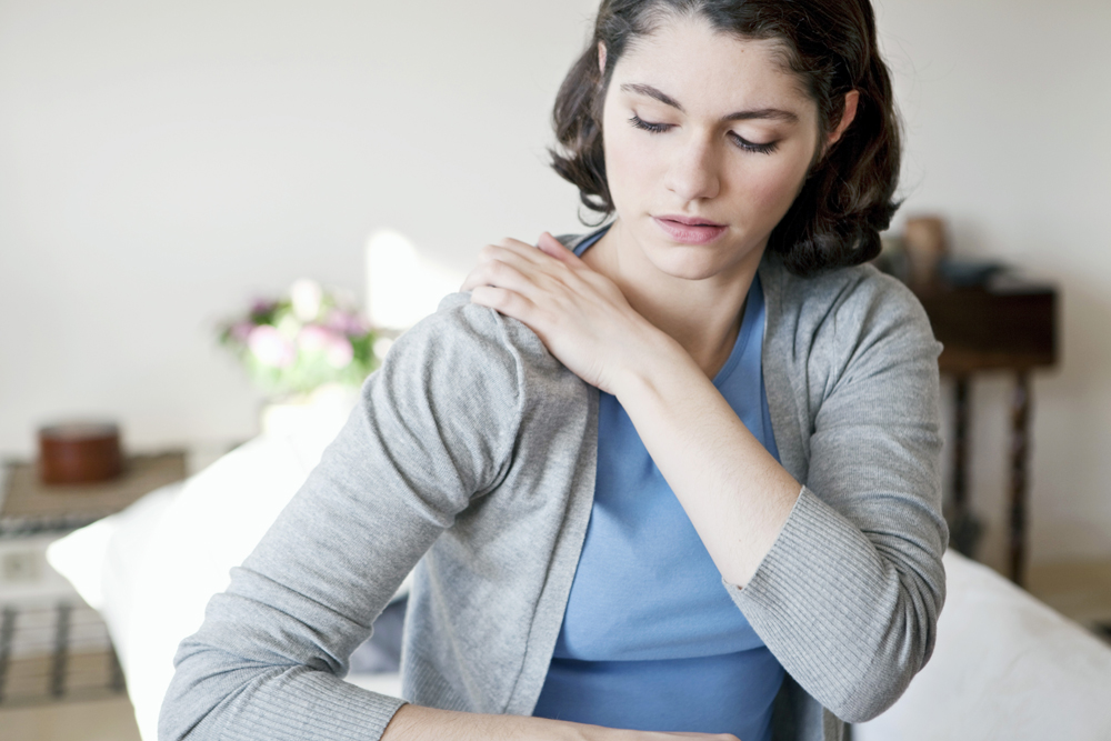 woman suffering from fibromyalgia