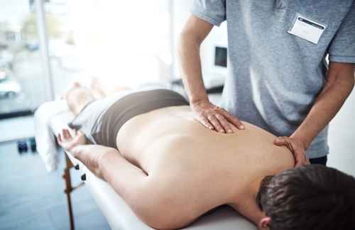 Massage therapy provided by a chiropractor