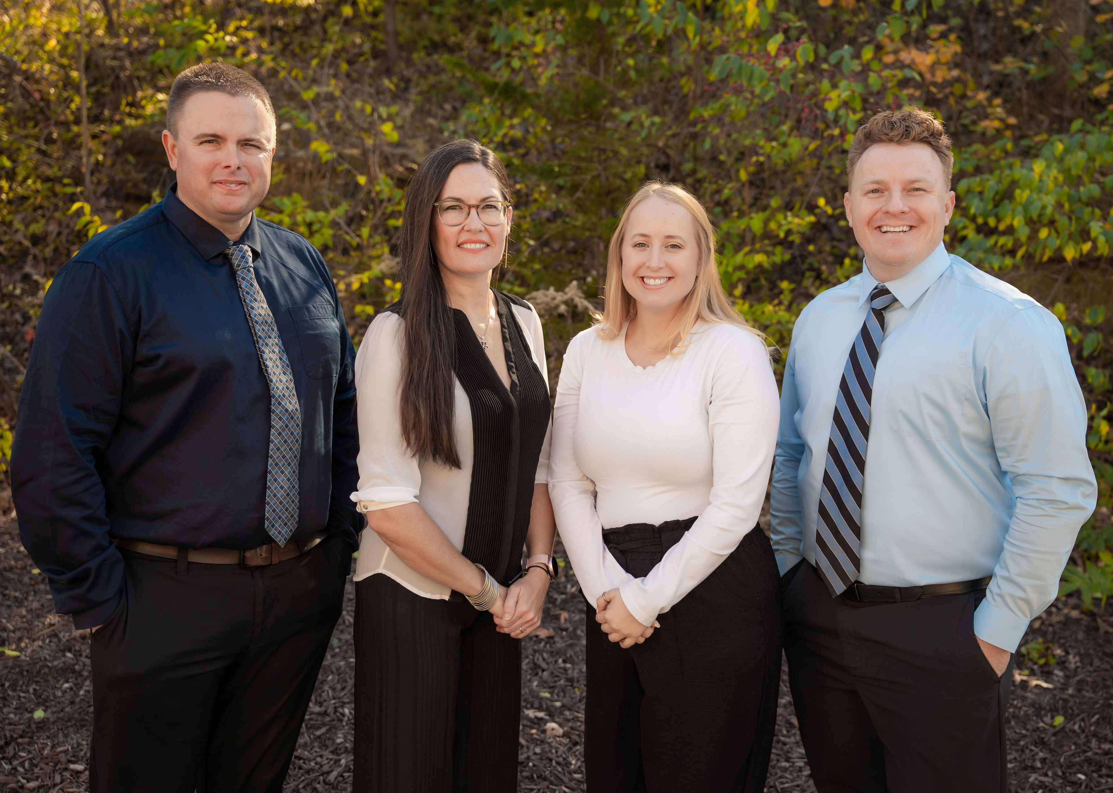 Doctors standing next to assistants Doctors standing next to assistants